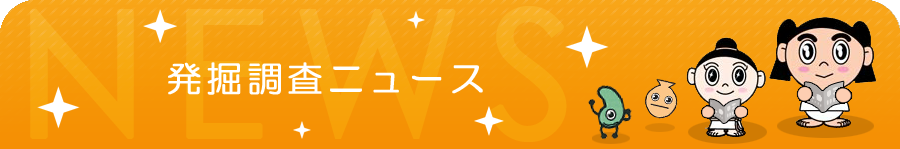 発掘調査ニュース