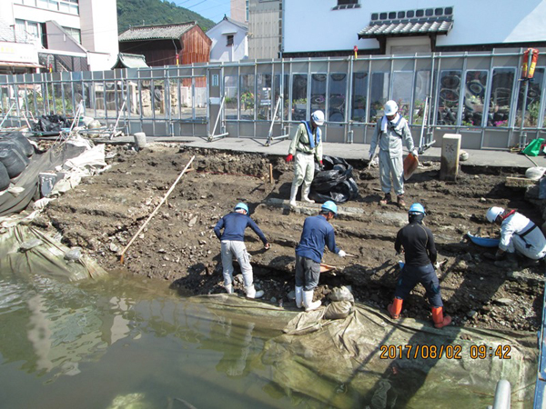 雁木が載っていたベッドの調査査