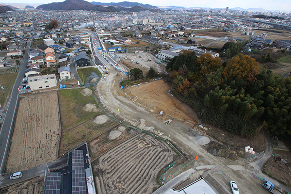 遺跡遠景
