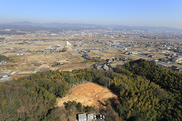 空中写真（南から）