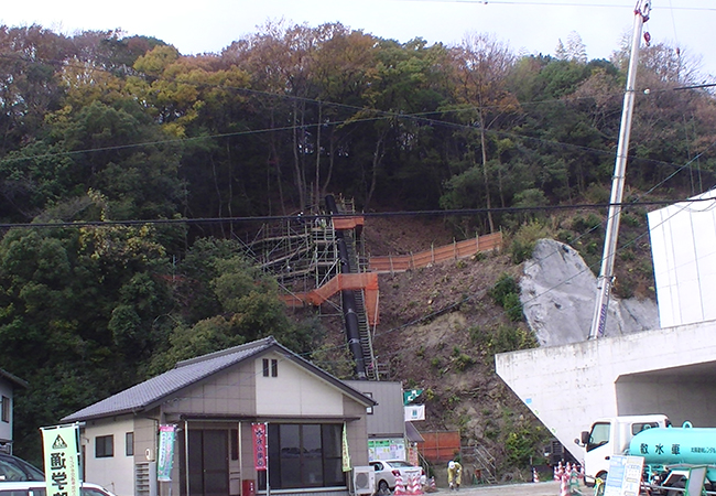 東側調査区（東から）