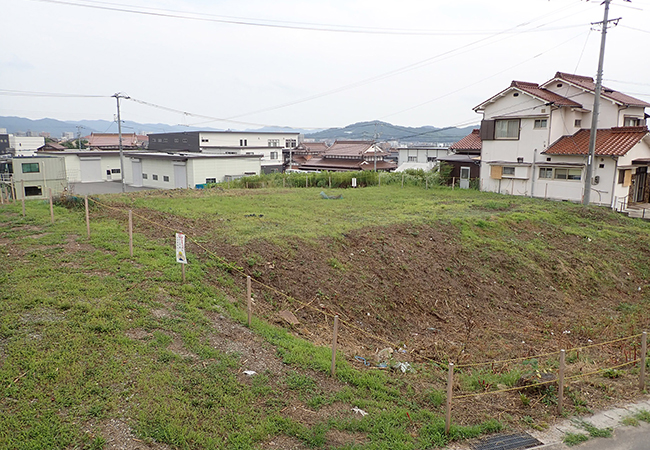 調査前全景（北西から）