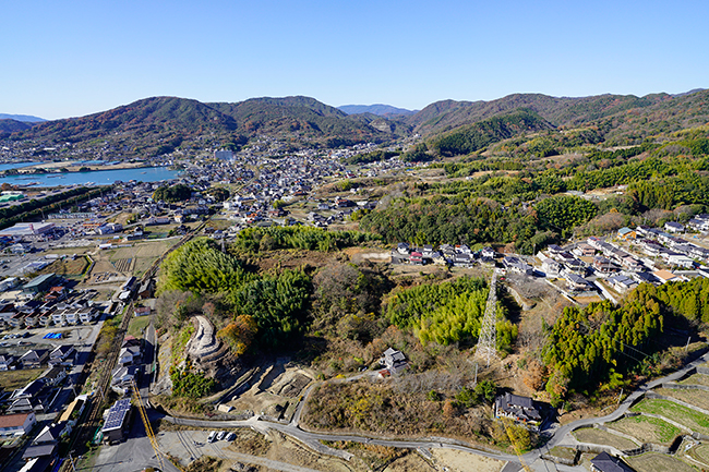 空中写真 北東から