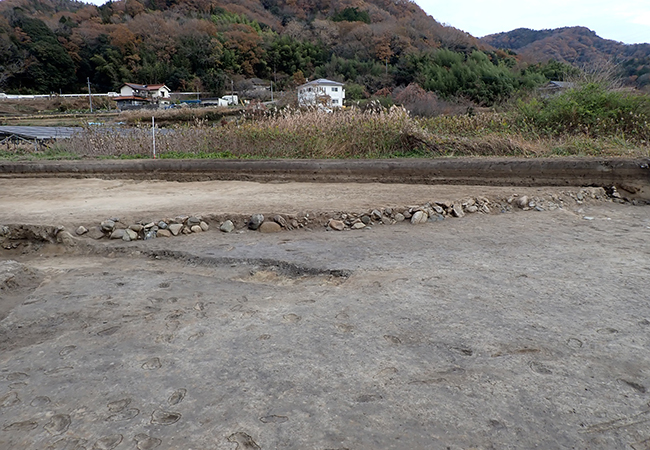 3区　石列（西から）