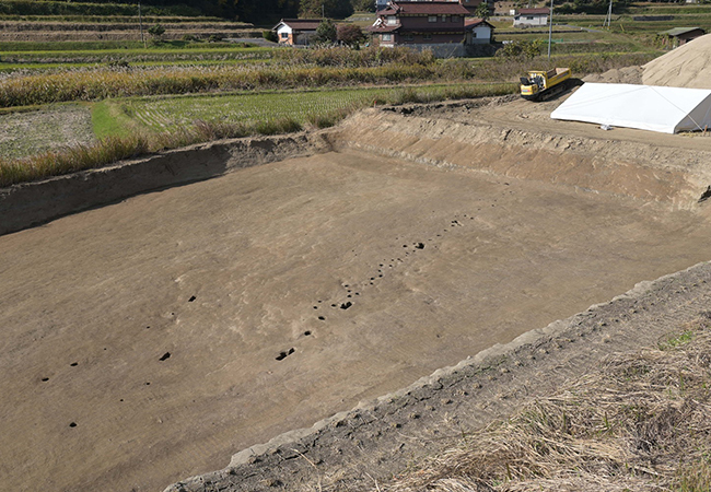 ＳＡ１～３完掘（東から）